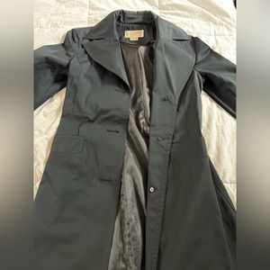 Black Michael Kors trench style coat XS women’s